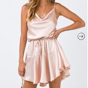Princess Polly Lia Dress Champagne